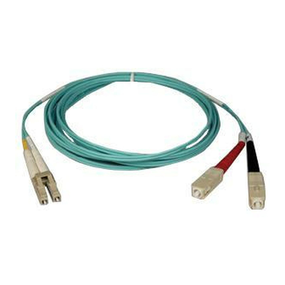 Tripp Lite Multimode Fiber Optics 1-meter N816-01M Specifications