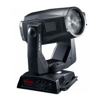 Clay Paky MSR 575W/HR Instruction Manual