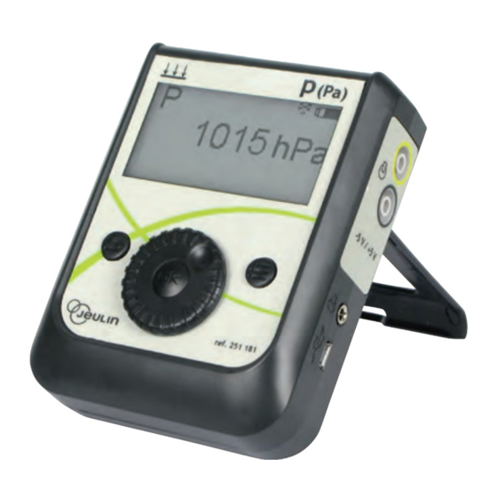 Jeulin Initio 2 Manual
