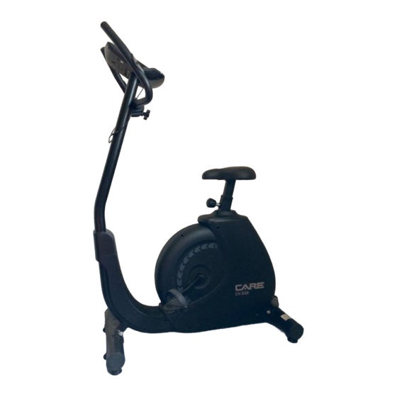 CARE FITNESS CV-550 Manual