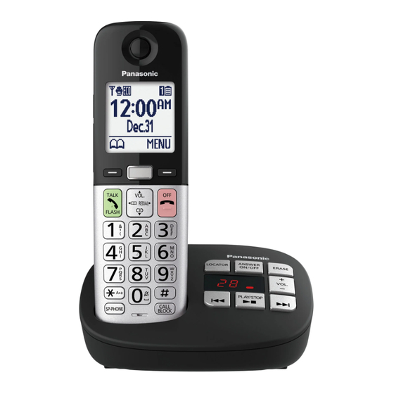 Panasonic KX-TGU430 Basic Operating Instructions Manual