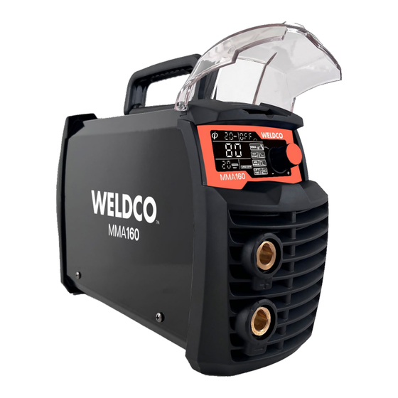WELDCO MMA160 Operator's Manual