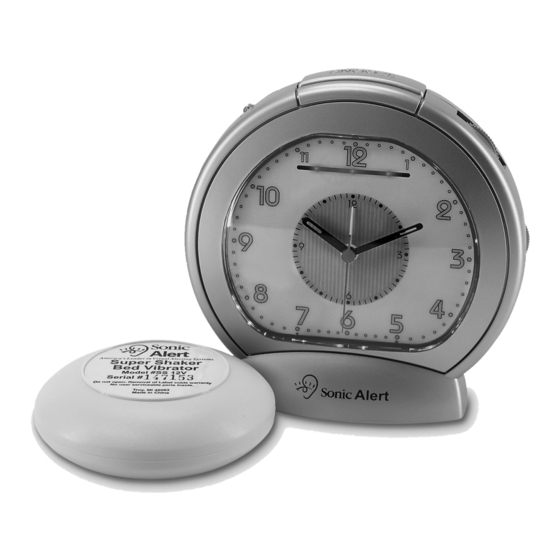 Sonic Alert SBA475ss User Manual