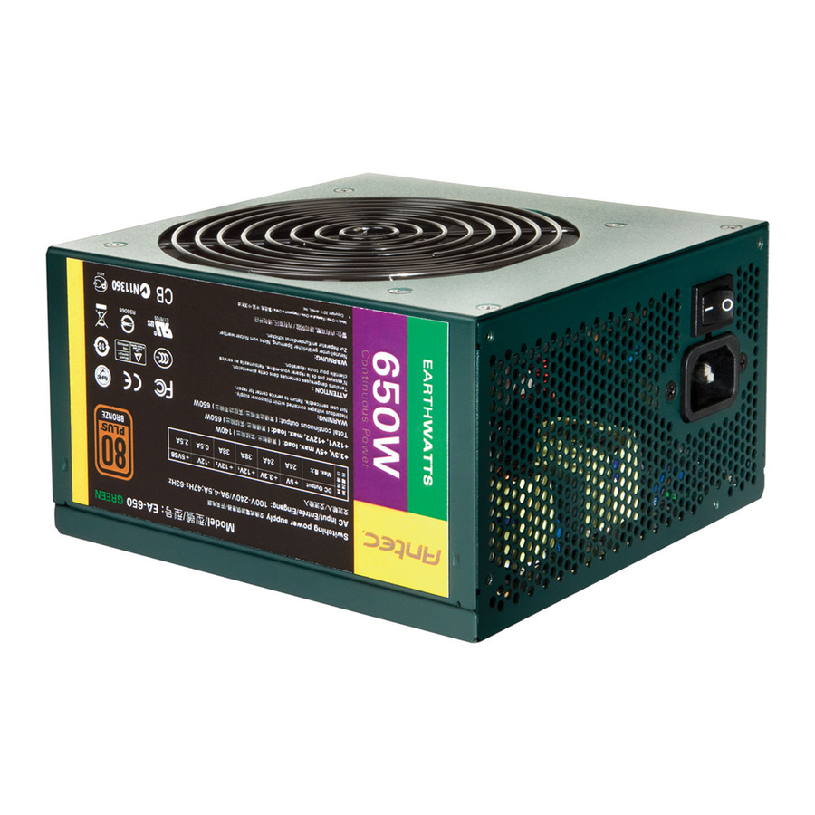 Antec 650 Specification