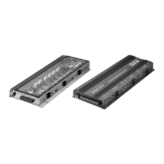 Monacor POWER concept HPB-670/GO Mounting Instructions