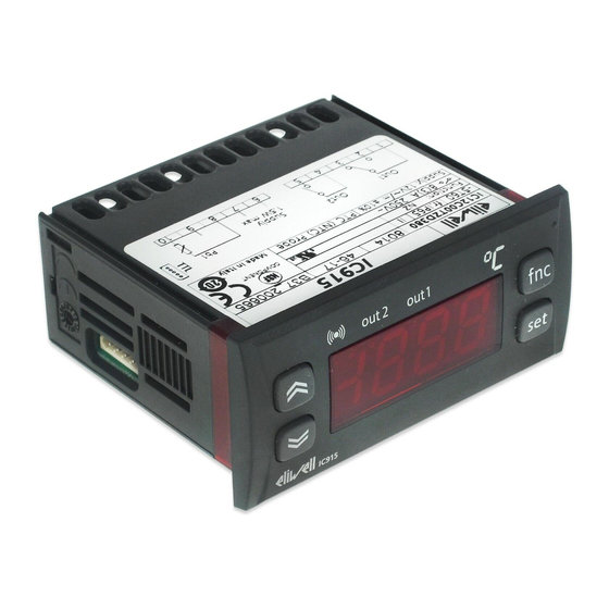 Eliwell IC 915 NTC/PTC Manual