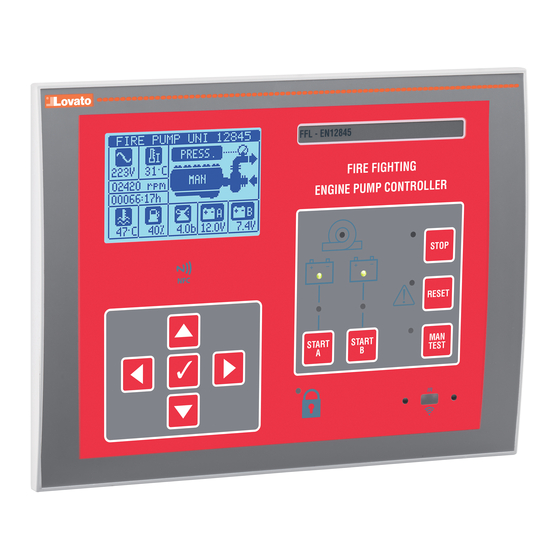 LOVATO ELECTRIC FFL DP Series Instruction Manual