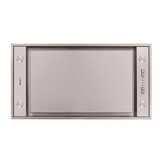 Novy Mini Pure'line 810 Installation Instructions Manual
