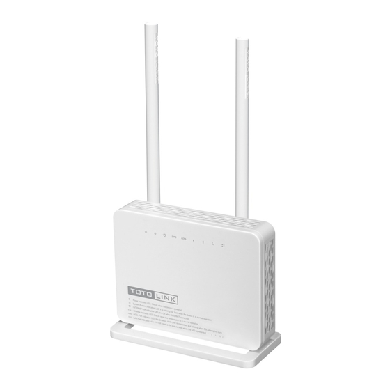 Toto Link ND300V2 Manual