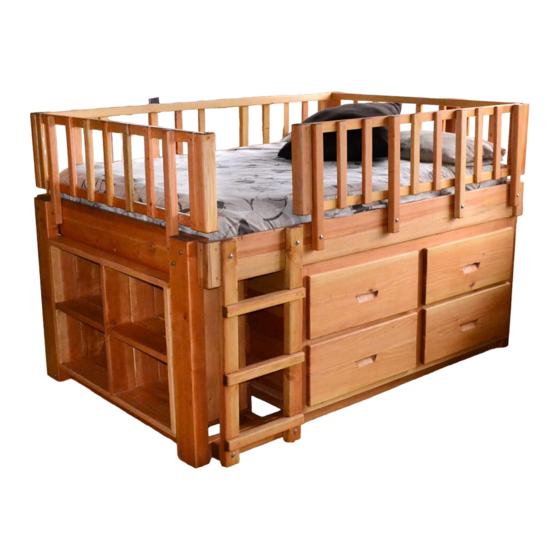 Forever Redwood MARISSA'S ADVENTURE LOFT Assembly Instructions Manual