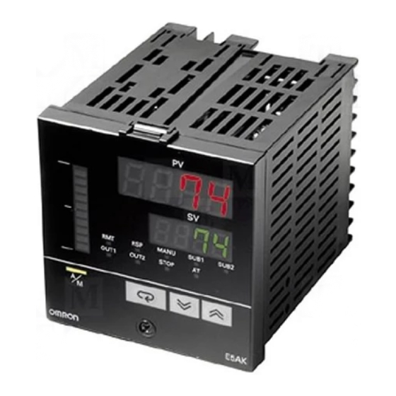 Omron E5AK-AA2-500 AC/DC24 Manual