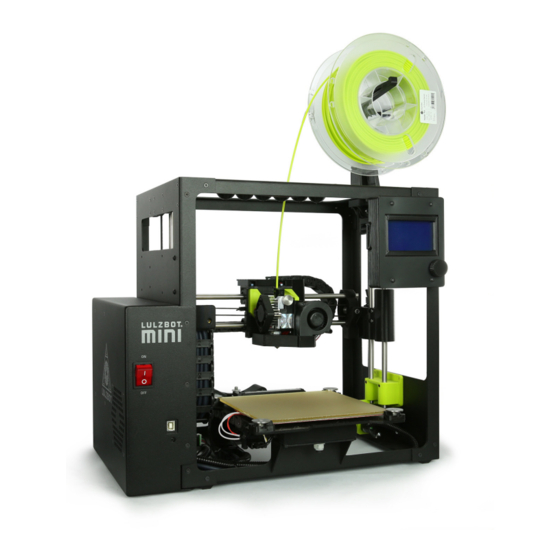 LulzBot Mini 2 User Manual