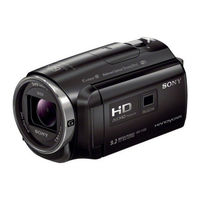 Sony HDR-CX620 Service Manual