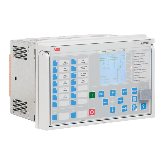 ABB RELION 620 Series Communication Protocol Manual