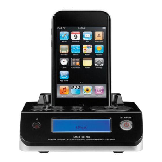 Sangean MMC-96iRS Manual