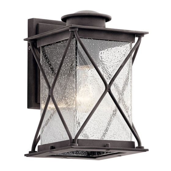 Kichler Lighting Argyle 49743WZCL18 Quick Installation Instructions