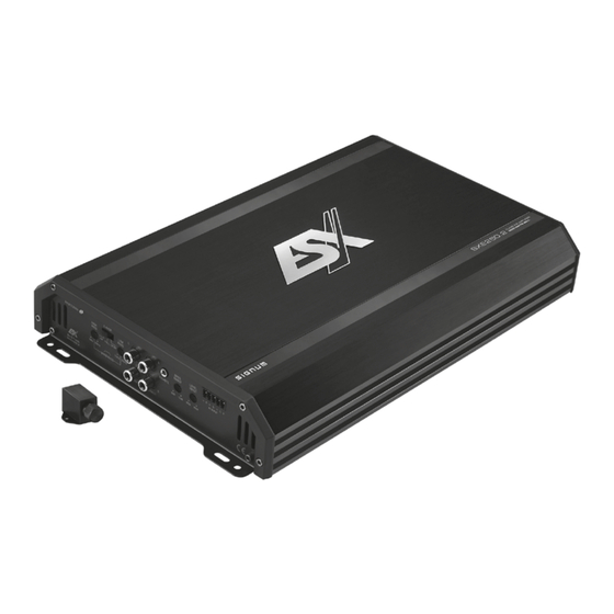 ESX SXE250.2 Manual