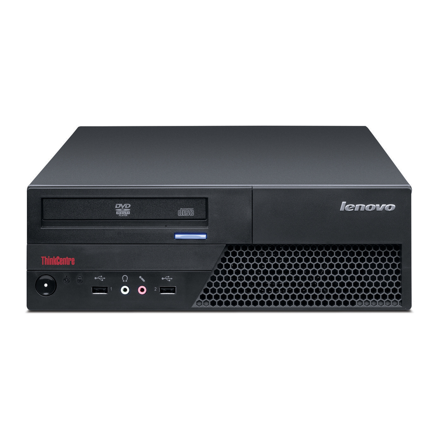 Lenovo ThinkCentre M57 User Manual