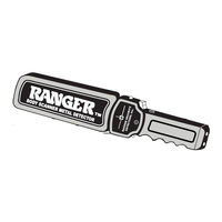 Ranger Hand-Held Body Scanner Owner's Manual