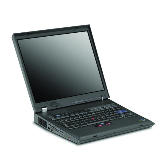 IBM ThinkPad G40 Series Service And Troubleshooting Manual