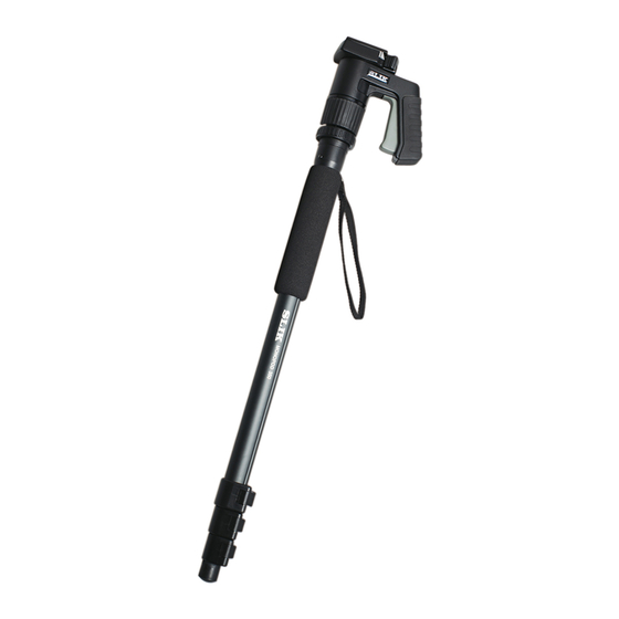 SLIK Monopod 350AF Operating Instructions