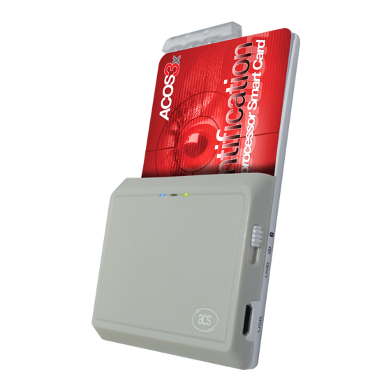 ACS ACR3901U-S1 Reference Manual