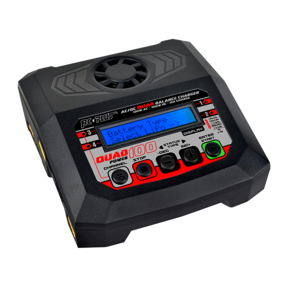 RC-Plus DUO POWER 100 Instruction Manual