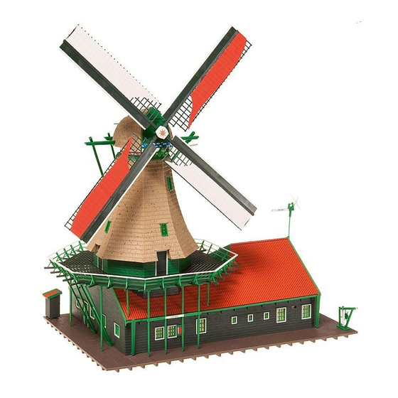 Faller THE CAT WINDMILL Manual