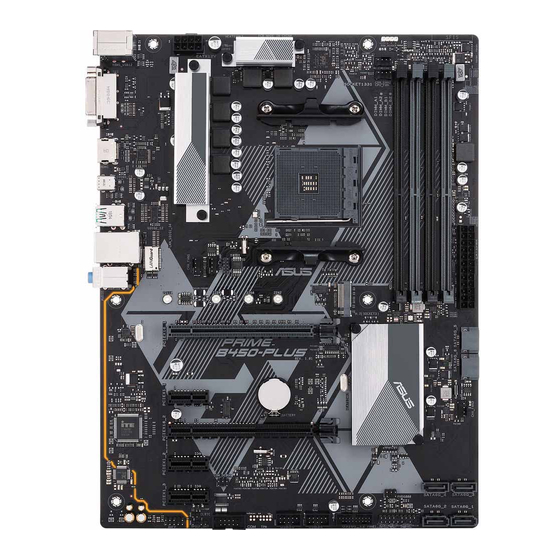 Asus Prime B450-PLUS Quick Start Manual