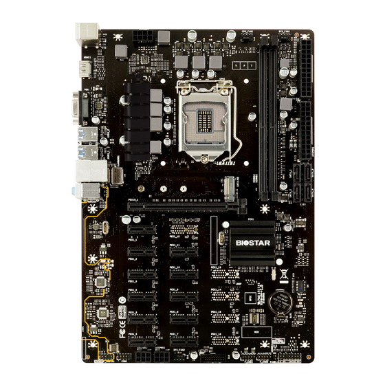 Biostar TB360-BTC PRO Manual