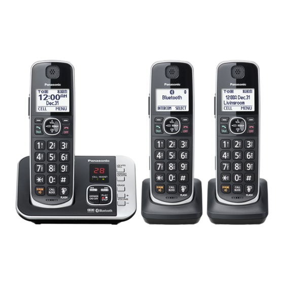 Panasonic KX-TGE675B Operating Instructions Manual