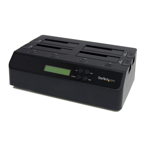 StarTech.com 8STSATDOCK4U3RE Quick Start Manual