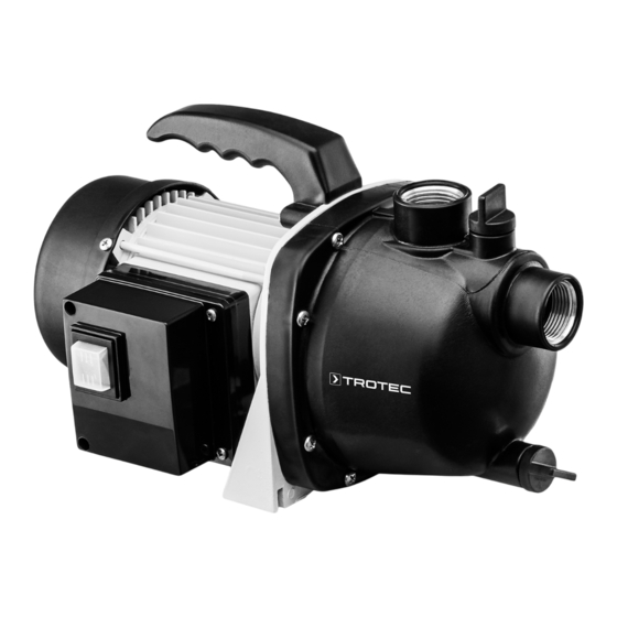Trotec TGP 1000 ES Original Instructions Manual