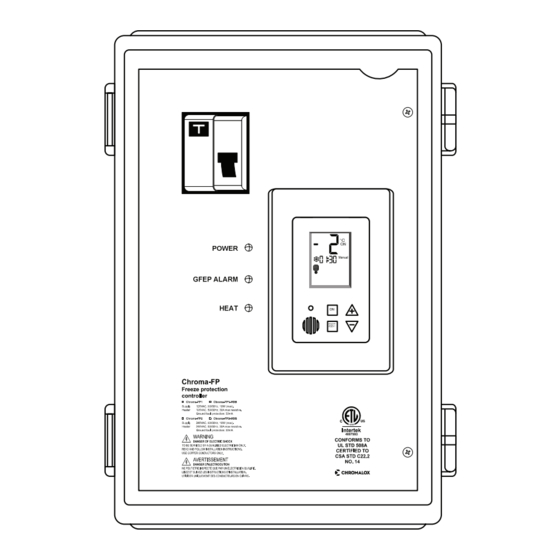 Chromalox ChromaFP Series Manuals