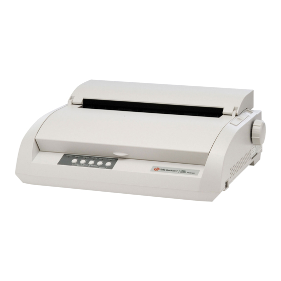 TallyGenicom LA48N Quick Start Manual