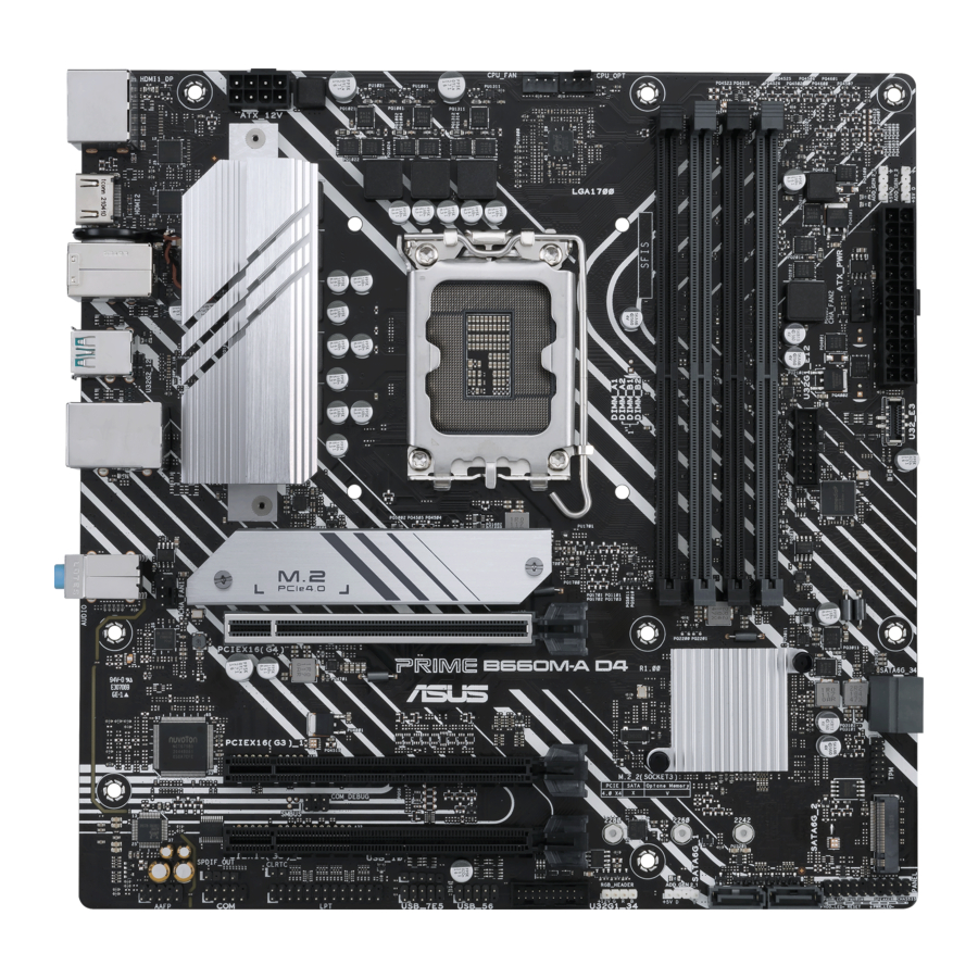 Asus PRIME B660M-A D4 Manual