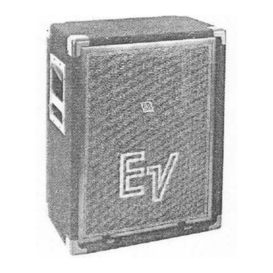Electro-Voice S-1202ER Datasheet