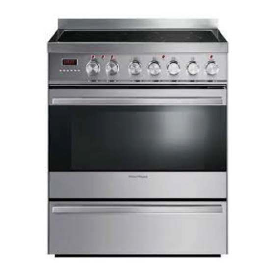 Fisher & Paykel OR30SDPWSX Installation Instructions And User Manual