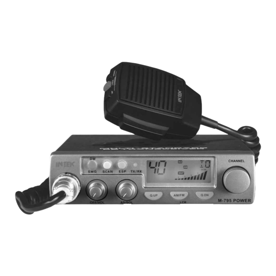 Intek M-795 Power Owner's Manual