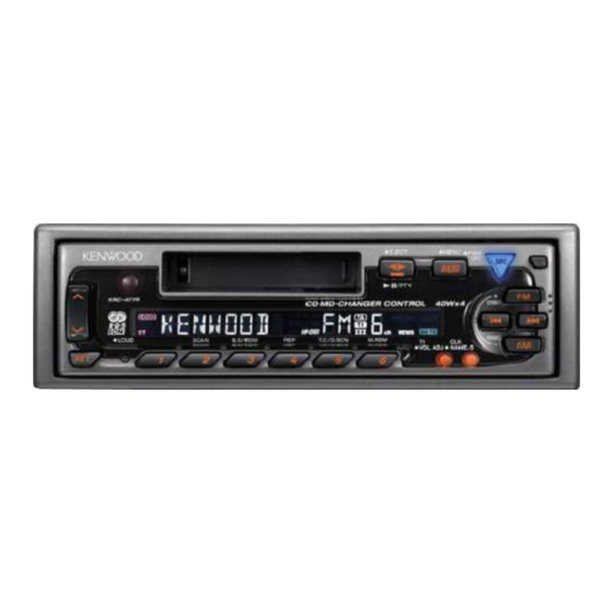 Kenwood KRC-32R Instruction Manual