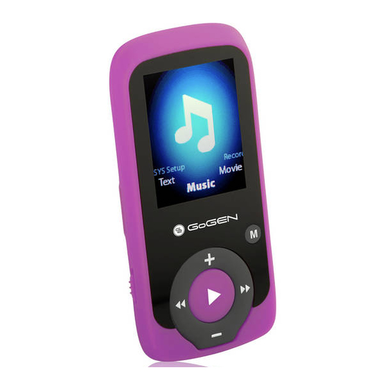 Gogen MAXI MP3 User Manual