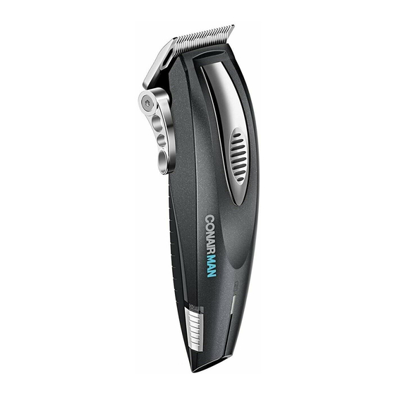 Conair SuperClipper HC1100LIC Instruction Booklet