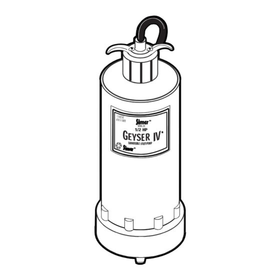 Simer 2380 Owner's Manual
