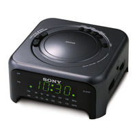 Sony Dream Machine ICF-C217L Operating Instructions