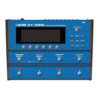 Boss SY-1000 Owner's Manual