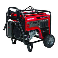 Honda Generator EB6500X Owner's Manual