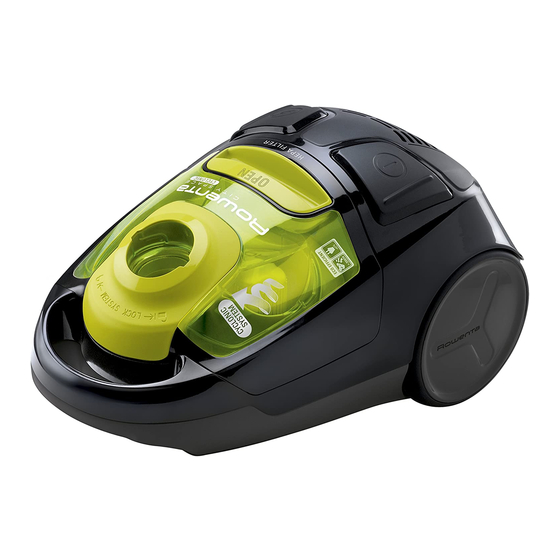 Rowenta CITY SPACE CYCLONIC Manual