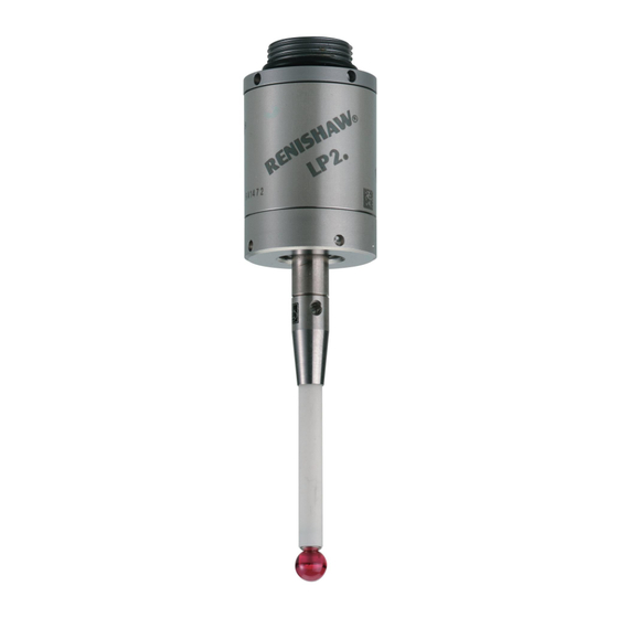 Renishaw LP2 Installation And User Manual