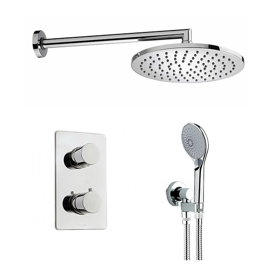 Bossini M00429 Installation And Care Instructions