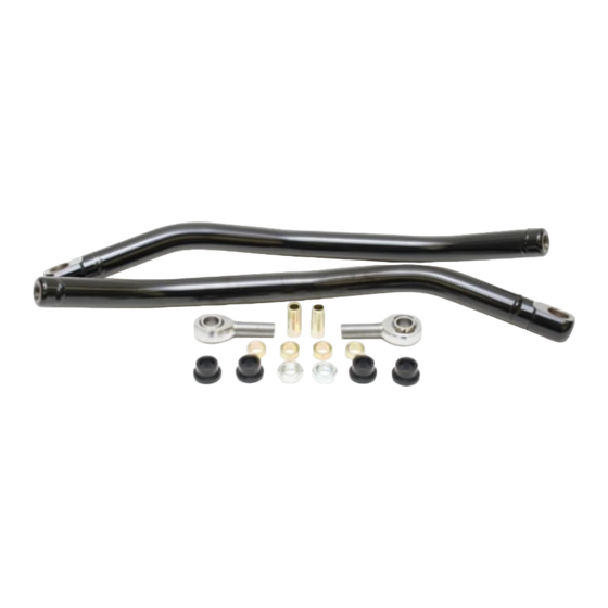 High Lifter Arctic Cat Wild Cat Lower Radius Bars Quick Start Manual